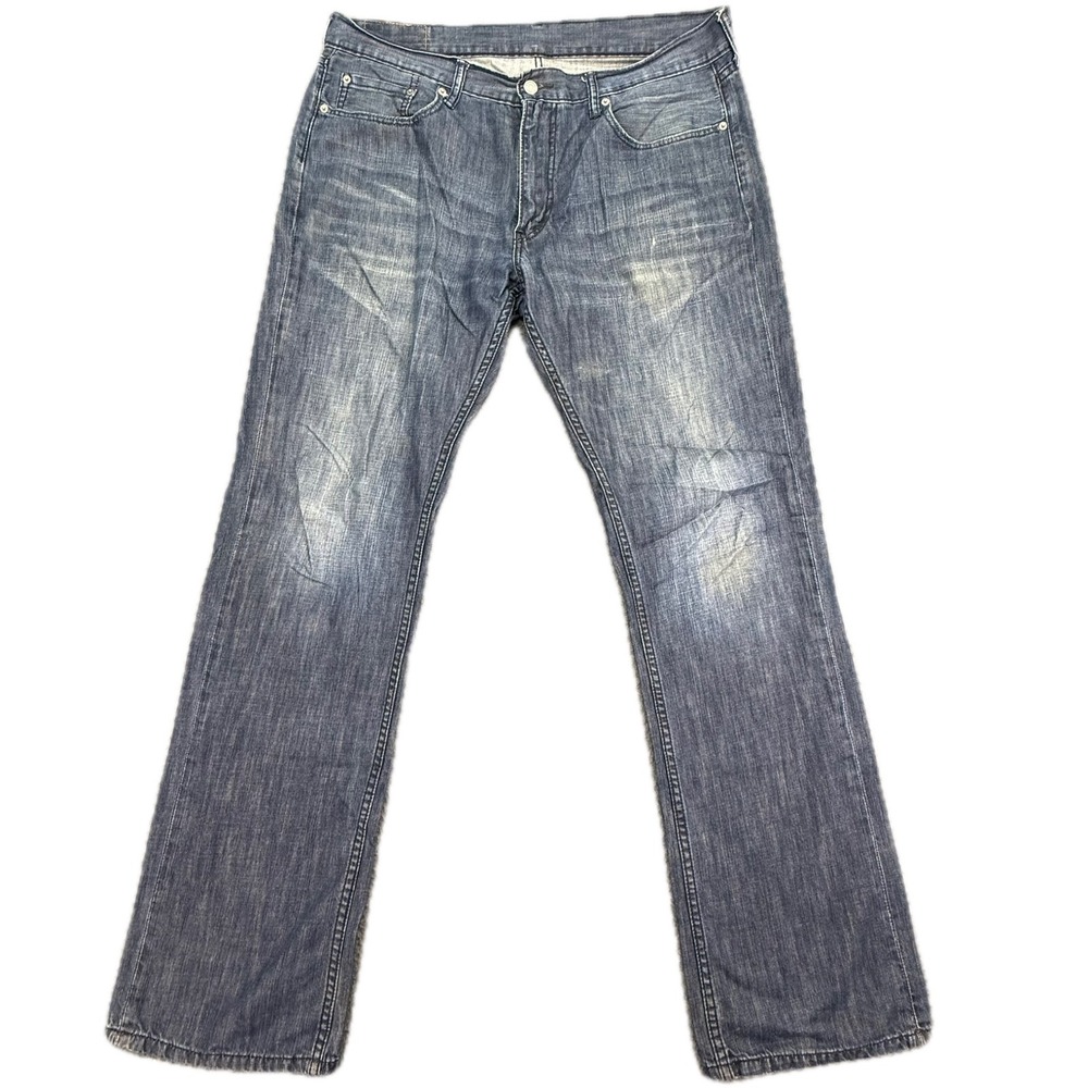 Levi Strauss 559 Jeans Mens 38x34 Blue Straight Leg Denim 00559-0229